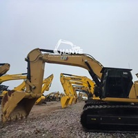Excavadora Usada Caterpillar 345GC en Venta, Excelente Calidad, para Minería y Canteras, Sin Fugas de Aceite, Disponible para Envío Inmediato, Cabina Silenciosa