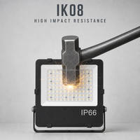 Projecteur LED carré IP66 200W, lumière du jour 5000K, pour aéroports, grands parkings, façades de bâtiments, cours industrielles, zones de travail