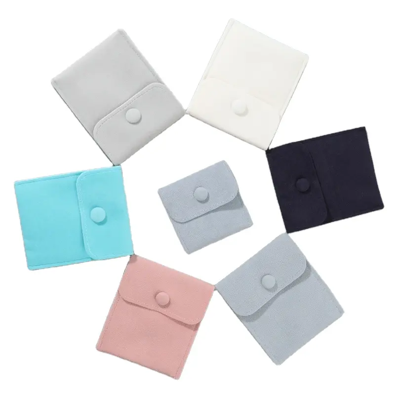 WEIMEI Eco Custom Logo Velvet Suede Microfiber For With Jewellery Insert Packaging Earring Gift Bag Jewelry Pouch