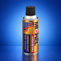 Cat Semprot Cepat Kering Tahan Suhu Tinggi 350ml Aerosol Pelapis Panas untuk Mobil dan Bagian Logam