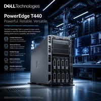 Nuevo Servidor en Torre Dell PowerEdge T440 Original, Doble Intel Xeon Escalable, RAM DDR4, Almacenamiento SAS SATA, en Stock