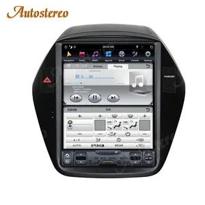 אנדרואיד 9.0 4 + 64GB רכב GPS ניווט ליונדאי IX35 טוסון 2009-2016 אוטומטי סטריאו ראש יחידה מולטימדיה נגן רדיו Navi קלטת