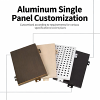 Panel de Revestimiento Exterior de Aluminio Ignífugo para Edificios Comerciales