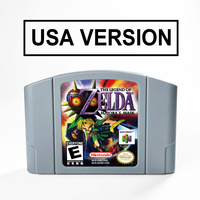 La légende de Zeld: Majora's Mask-Cartouche de jeu N64 avec boîte | USA NTSC pour système N64
