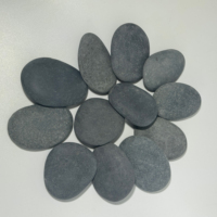 Pierres à peindre plates de 5-8 cm, lisses, naturelles, écologiques, non toxiques, pour loisirs créatifs, projets artistiques pour enfants, graffiti, mandala