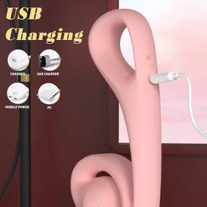 Vibrador Vestible para Mujer con Varita de Punto G y Lengua de Succión, Impermeable IPX7, Recargable por USB para Autoestimulación - Product Image 2