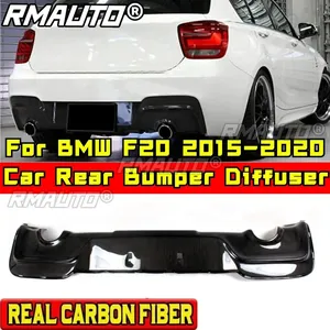 Difusor de Parachoques Trasero F20, Estilo Deportivo, Fibra de Carbono Real, Kit de Carrocería para BMW F20 2015-2020, Accesorios para Automóviles - Product Image 4