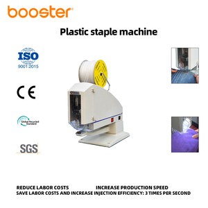 Máquina grapadora industrial neumática metálica automática con PLC y sistema de aguja variable para cartones, madera y juguetes - Product Image 1