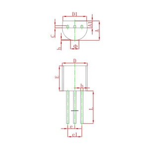 Ran556 Bran557 C558 TO 92-92 lastic ncapsulato ransistor ranPranomomplement to B546 B547 <span class=keywords><strong>BC548</strong></span> - Product Image 4