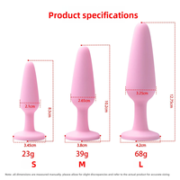 Jouets anaux en silicone ornés de pierres, stimulateurs sensoriels pour hommes et femmes, jouets sexuels anaux