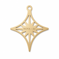 Plaque d'identification métallique pour chien, gravée, en aluminium, bords polis, avec trous de suspension pour l'identification et la traçabilité des actifs
