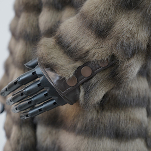 <span class=keywords><strong>Manteau</strong></span> en <span class=keywords><strong>fausse</strong></span> <span class=keywords><strong>fourrure</strong></span> long élégant épais et chaud de haute qualité pour femmes, long - Product Image 5