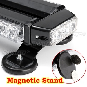 26.6" 38" LED Car Emergency <b>Amber</b> Double Side <b>Flashing</b> Strobe Lamp Work <b>Light</b> Bar 54 LED Vehicle Warning <b>Light</b> 7 Modes - Product Image 4