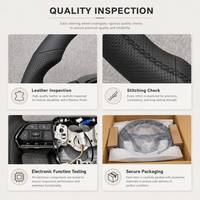 Volant sport multifonction en cuir noir pour BMW F80 M3 F82 M4, remplacement et amélioration avec palettes de changement de vitesse