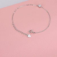 Bracelet élégant en argent S925 plaqué or 18 carats avec zircon, bracelet minimaliste en argent sterling 925