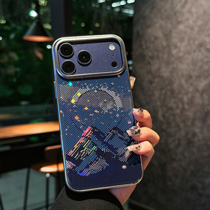 Coque de téléphone magnétique antichoc à motif unique Laser Star <span class=keywords><strong>River</strong></span> Mountain pour iPhone 17 16 <span class=keywords><strong>Pro</strong></span> <span class=keywords><strong>Max</strong></span>, compatible avec la recharge sans fil, pour 17 <span class=keywords><strong>Pro</strong></span> - Product Image 6