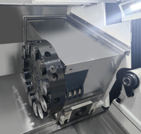 Tour CNC à banc incliné horizontal, centre d'usinage, système de commande Fanuc, machine-outil robuste pour usinage intensif avec guides en boîtier
