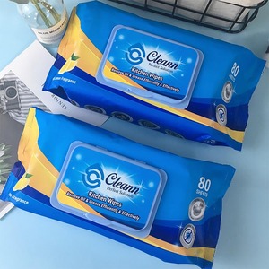 Disposable Degradable Kitchen Wet Wipes Cleaning Kitchen Wipe