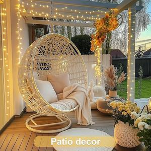 Guirnalda de <span class=keywords><strong>Luces</strong></span> <span class=keywords><strong>Solares</strong></span> de Alambre de Cobre para <span class=keywords><strong>Exterior</strong></span>, 8 Modos, <span class=keywords><strong>Luces</strong></span> de Hadas Impermeables para <span class=keywords><strong>Navidad</strong></span>, Dormitorio, Árbol, Balcón, Fiestas y Bodas - Product Image 4