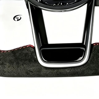 Volant en cuir et fibre de carbone avec LED, compatible avec Audi TT R8 TTRS TTS MK2 MK3 RS7 RS6 RS5 RS4 RS3 S3 S4 S5 S6 S7 A4 A6