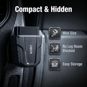 Lecteur de code de diagnostic de voiture OBD2 Bluetooth sans fil, outil de surveillance de l'état du véhicule en temps réel, plug-and-play - Product Image 5