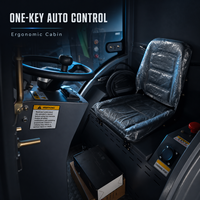XY-A5S 48V 100Ah Balayeuse autoportée multifonction Autonomie de 3 à 5 heures 12 km/h Commande automatique à une touche Pneus pleins 350-8