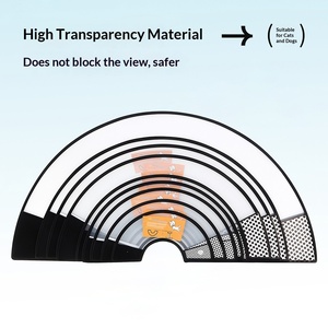 <span class=keywords><strong>Collare</strong></span> Elisabettiano <span class=keywords><strong>per</strong></span> Cani e <span class=keywords><strong>Gatti</strong></span> - Anti-Morso, Design Trasparente, Chiusura a Strappo, Utilizzabile in Tutte le Stagioni - Product Image 4