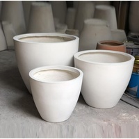 Pot de fleurs en fibrociment de style industriel nordique, en forme de losange, pour balcon bas, vente en gros