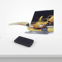 Convertisseur TV Box pour Moniteur d'Ordinateur XGA Analogique RF vers Signal VGA TV3860E Super VGA TV BOX avec Fonction PIP et Désinocciurateur d'Image