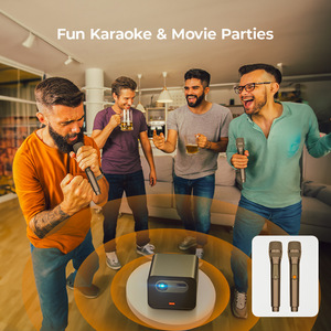 Byintek Mini Video Chiếu Trung Quốc Nhà Cung Cấp Nổi Tiếng R90 DLP 3D 4K Máy Chiếu Di Động 4K Mini Karaoke Với 2200 Lumens Chiếu - Product Image 2