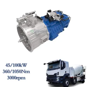 Sistema de motor de Potencia Híbrida RPHD29000G para camión mezclador, 12 engranajes AMT, 45kW,360Nm,3000RPM, kits de conversión de automóviles eléctricos