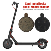 2 Piezas de Pastillas de Freno para Rueda Trasera, Placas de Fricción para Rueda Trasera para Xiaomi M365 PRO/PRO2, Repuestos de Freno para Scooter