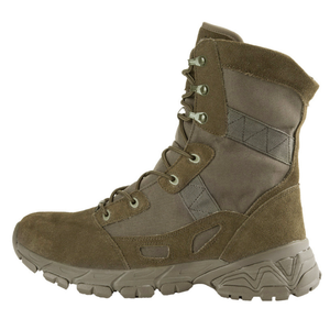 Bottes de désert TSB1016 en daim vert foncé, marron kaki de haute qualité – Stock standard - Product Image 1