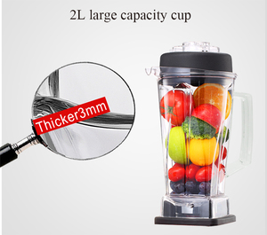 Trituradora de hielo automática de 110V/220V y licuadora mezcladora para uso doméstico y hotelero para cócteles y jugos - Product Image 5