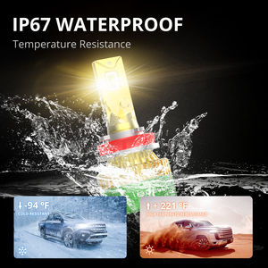 BOSLLA <span class=keywords><strong>precio</strong></span> al por mayor 3 colores coche Led faro H4 Mini proyector Led faro H1 H3 H11 H8 H13 H15 C4 100W Auto faro bombilla - Product Image 6