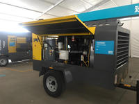 Atlas Copco XRS606 PACE Compresseur d'air diesel portable à vis 9-17bar 130-250psi 628-564cfm 18-16m ³/min Applications extérieures Nouveau