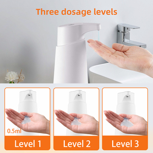 <span class=keywords><strong>Distributeur</strong></span> de savon automatique sans contact pour salle de bain et cuisine, 300 ml, prix d'usine, <span class=keywords><strong>distributeur</strong></span> de savon mousse intelligent à capteur de luxe avec batterie - Product Image 2
