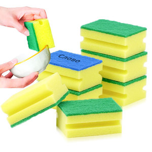 Bán buôn không đầu bọt biển cho nhà bếp làm sạch rửa chén miếng bọt biển dễ dàng để khô cọ rửa Pad bọt biển sạch nhà bếp - Product Image 4
