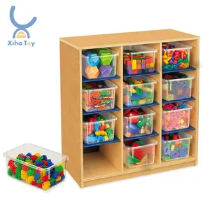 西哈婴儿家具可移动胸柜架抽屉玩具储物儿童橱柜幼儿园用儿童储物书柜