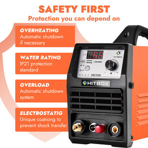 Máquina de Soldar <span class=keywords><strong>HITBOX</strong></span>, Cortadora de Plasma CNC con Inversor Pequeño para Uso Doméstico HBC5500 - Product Image 2