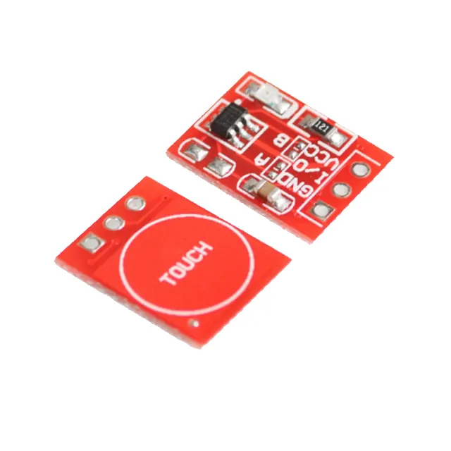 TTP223 New TTP223 Capacitor Type Single Channel Touch Button Module Self Locking Touch Switch Sensor