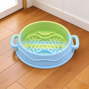 New Pet Slow Feeder Bowl Dog <b>Cat</b> Bowl Anti-Choke Healthy Eco-Friendly Slow Eating Bowl Pet Supplies - Product Image 1