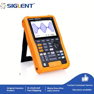 Oscilloscope portable à double canal Siglent série SHS1000X, instrument de mesure électronique à bande passante de 200 MHz, SHS1202X - Product Image 4