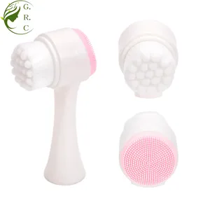 LNS — brosse pour nettoyage du visage en plastique, nettoyeur des pores, décolle le visage, prix d'usine, vente en gros