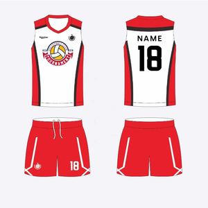 Completo da <span class=keywords><strong>Pallavolo</strong></span> in Poliestere Elastico per Adulti a Prezzo All'Ingrosso, Uniforme Unisex per Giovani, <span class=keywords><strong>Set</strong></span> Personalizzato con <span class=keywords><strong>Numero</strong></span> di Squadra per Club - Product Image 1