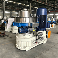 Machine à granulés de biomasse industrielle modèle 650, 160 kW, 2-2,3 T/H, nouveau type, moulin à granulés de bois à matrice annulaire, économe en énergie, durable