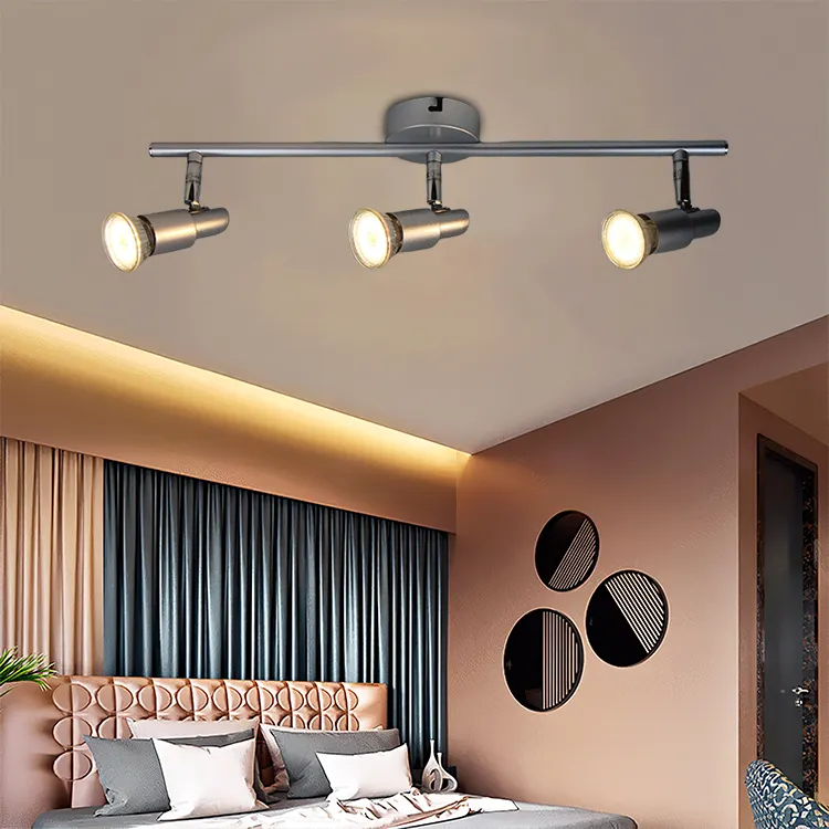 Ceiling Spot Lights Bar GU10 Ceiling Spotlight Rotatable & Swivelling Spotlight Decoration