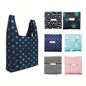 Sac de courses pliable écologique personnalisé en polyester recyclé réutilisable - Product Image 1