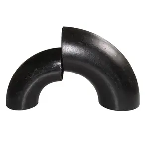 Elbow 1.5D Radius 90 Degree Butt Welding Pipe Fitting Carbon A234wpb Jis B2311 Sgp