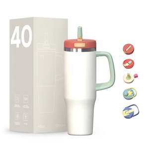 40oz Tumbler Water Bottles Stainless Steel Mugs Trending Travel Sublimated Vacuum Tumbler <b>Cup</b> Mug - Product Image 3